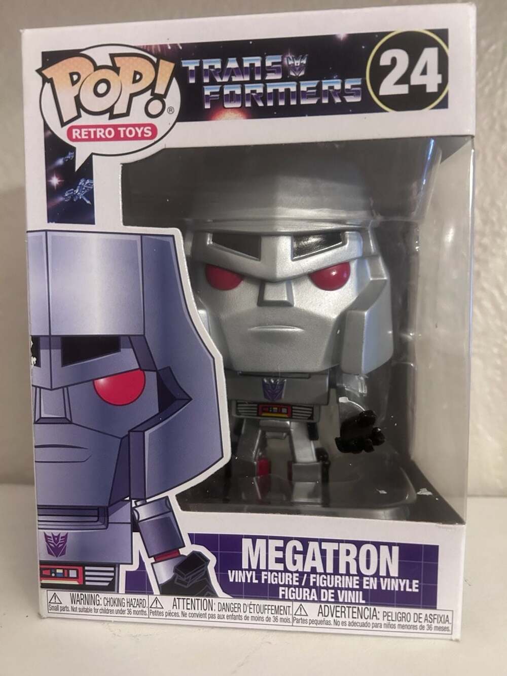 Funko Pop! Retro Toys Transformers Megatron #24 Vinyl Figure
